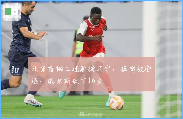 北京首钢三连胜擒辽宁，杨鸣被驱逐，威尔斯砍下16分